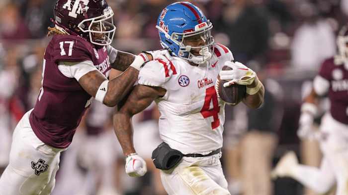 Ole Miss Rebels Quinshon Judkins